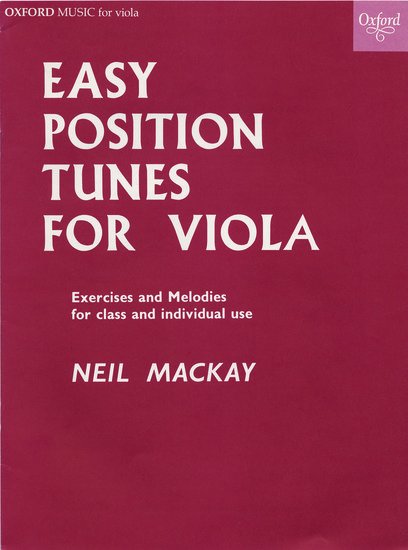 Easy Position Tunes for Viola — Neil Mackay (Oxford University Press)