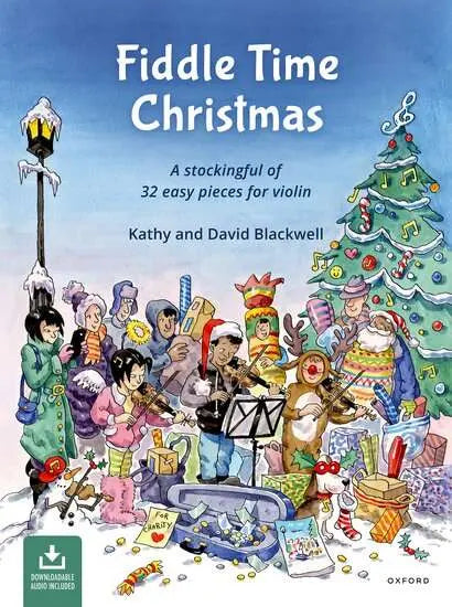 Fiddle Time Christmas Book OLA 3rd Edition Violin Sheet Music