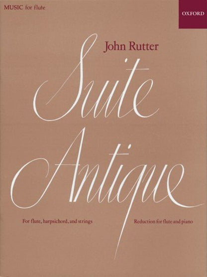 Rutter - Suite Antique for Flute and Piano