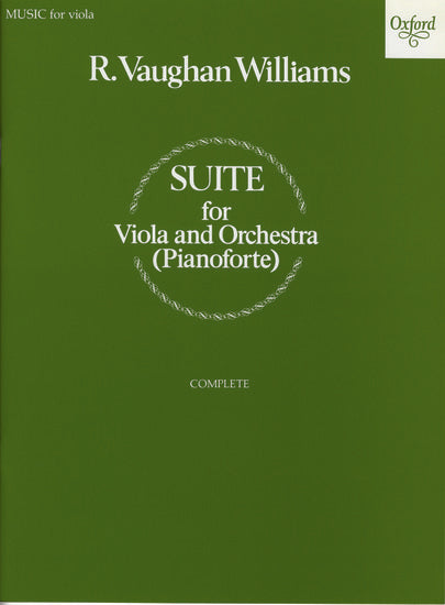 Vaughan-Williams - Suite for Viola and Piano Accompaniment - Oxford 9780193694057