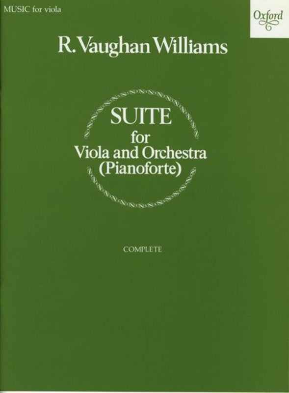 Vaughan Williams Suite for Viola and Piano, Complete Edition