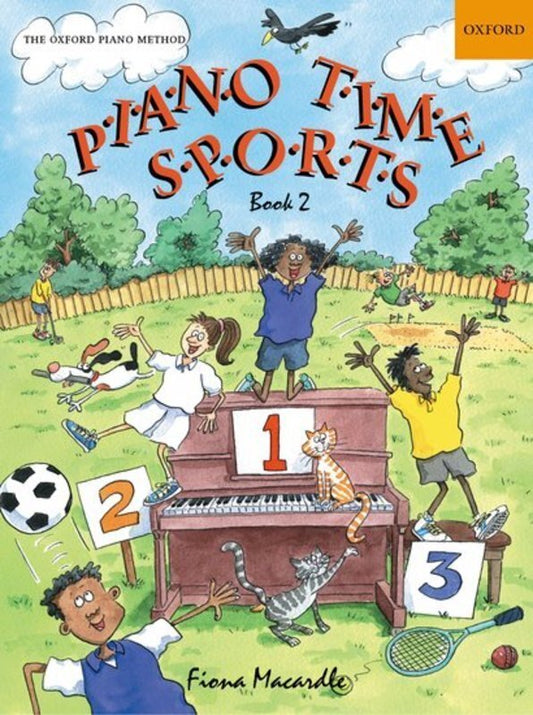 Piano Time Sports Book 2 by Fiona Macardle, 24 Pages, Piano Solo, Oxford University Press