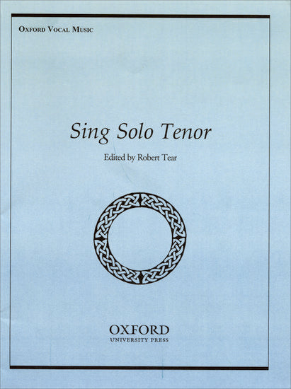 Sing Solo Tenor Voice and Piano Sheet Music