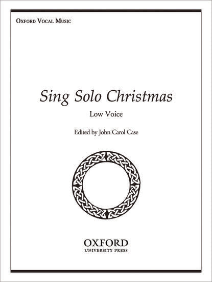 Sing Solo Christmas Low Vocal Sheet Music Collection