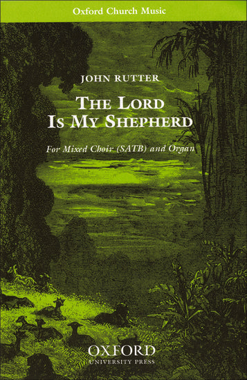 Lord Is My Shepherd SATB/Organ Choral Sheet Music