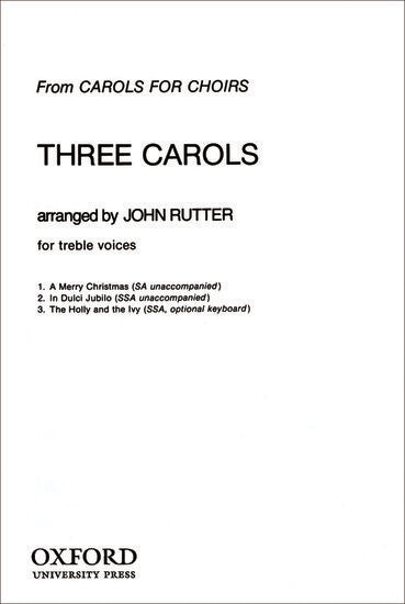 Carols 3 for SS or SSA Choral Sheet Music