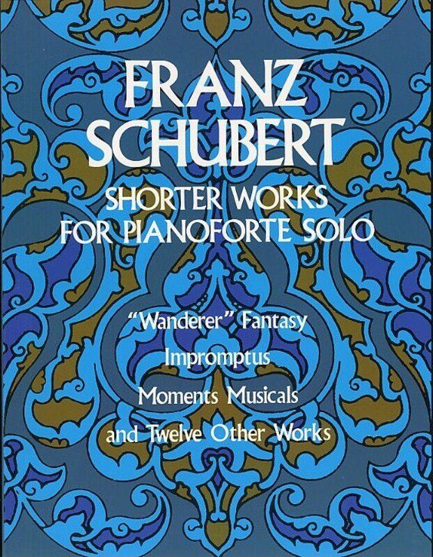 Schubert - Shorter Works for Piano Solo, Dover Publications, 204 Pages