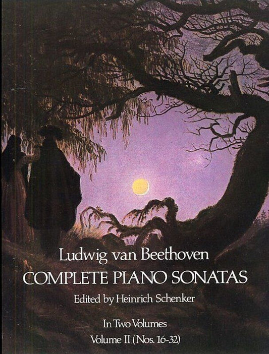 Beethoven - Complete Piano Sonatas Volume 2, Dover Publications, Piano Solo, 336 Pages, Includes Op. 31, 49, 53, 54, 57, 79, 81a, 90, 101, 106, 109, 1