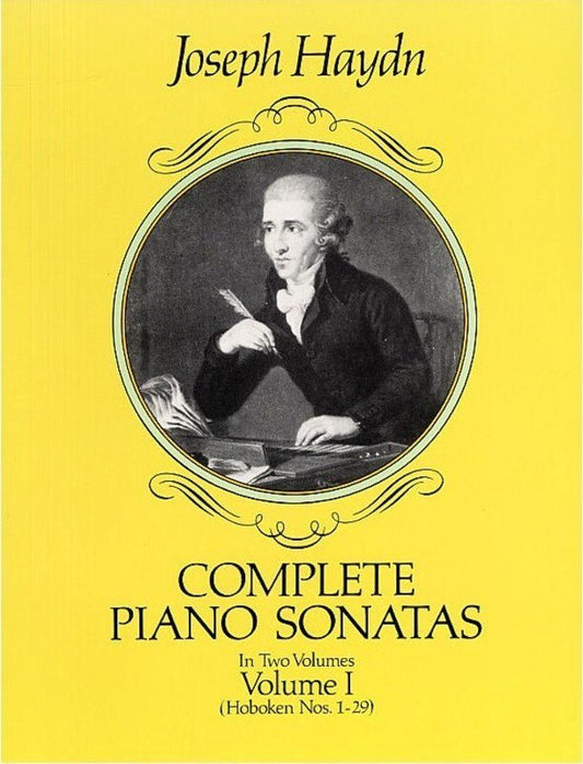 Haydn - Complete Piano Sonatas Volume 1, Dover Publications, Piano Solo, 230 Pages, Hoboken Nos. 1-29
