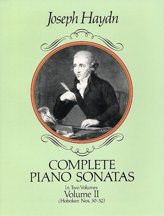Haydn - Complete Piano Sonatas Volume 2, Dover Publications, Piano Solo, 240 Pages, Hoboken Nos. 30-52