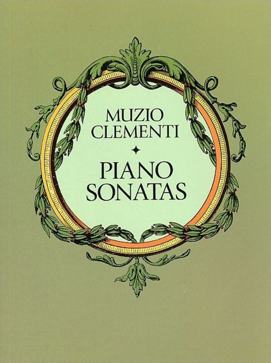Clementi - Piano Sonatas, 160 Pages, Piano Solo, Published by Dover Publications