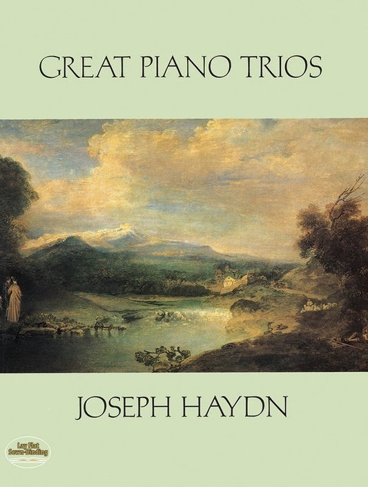 Haydn - Great Piano Trios Full Score for Piano, Violin, and Cello, 256 Pages, Dover Publications