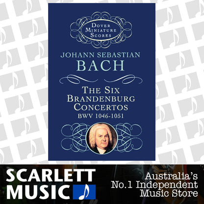 The Six Brandenburg Concertos Miniature Score — view 2