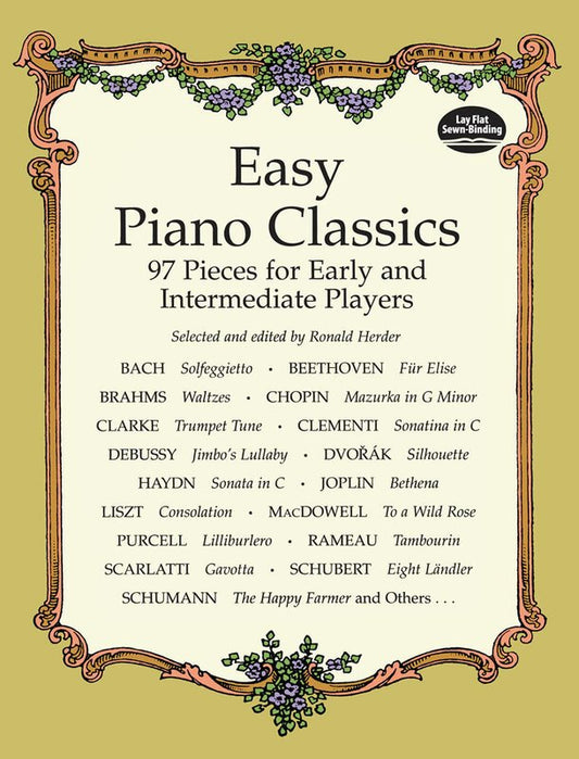 Easy Piano Classics for Early & Intermediate Players