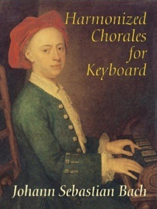 Bach - Harmonized Chorales for Keyboard, Piano Solo, 96 Pages, Dover Publications