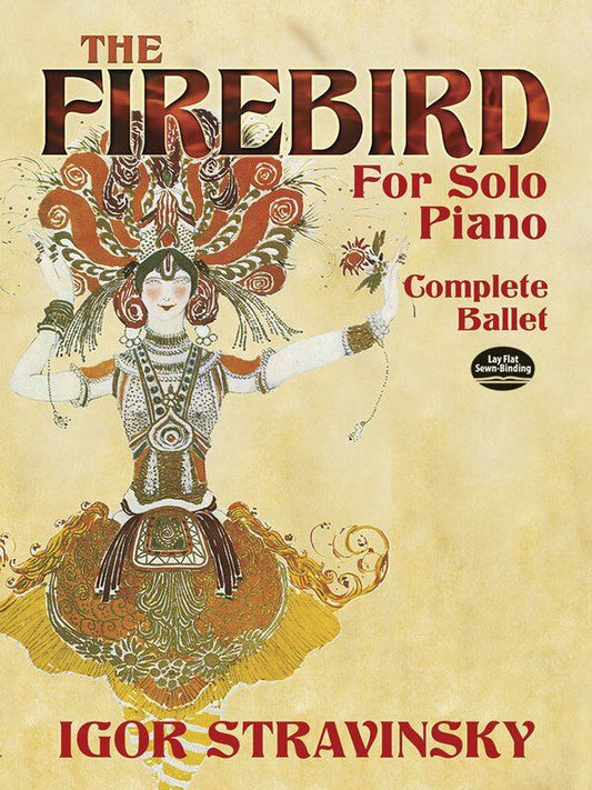 Stravinsky - The Firebird for Solo Piano, 80 Pages, Dover Publications