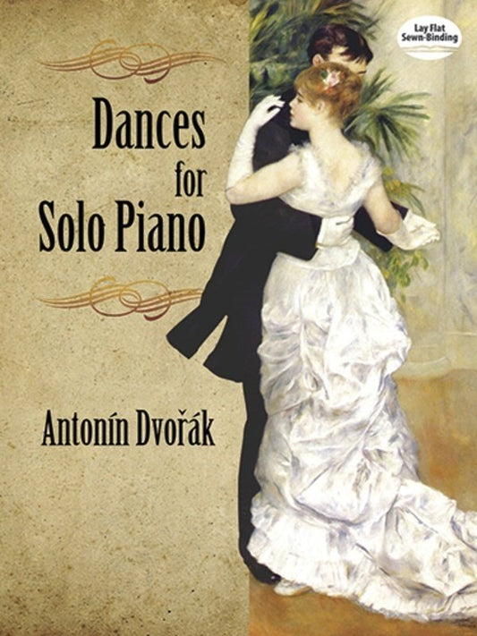 Dvorak - Dances for Solo Piano, 208 Pages, Piano Solo, Dover Publications