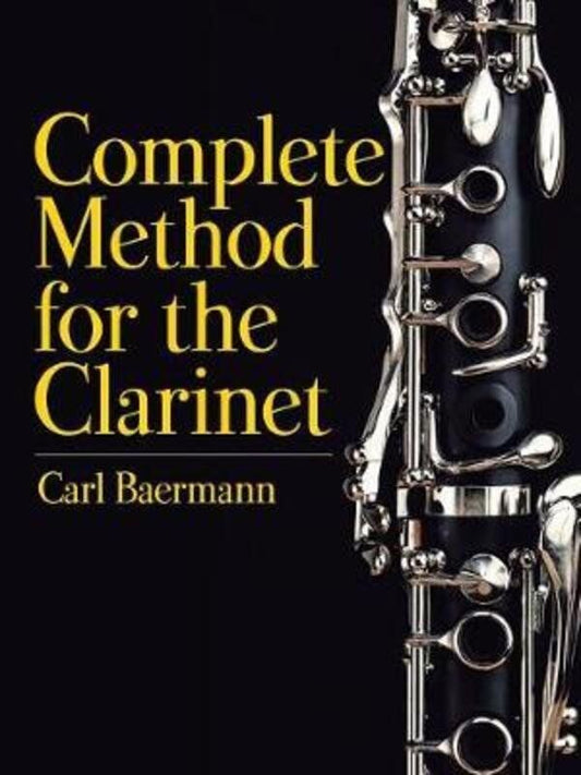 Baermann Complete Method for Clarinet by Dover Publications, 64 Pages