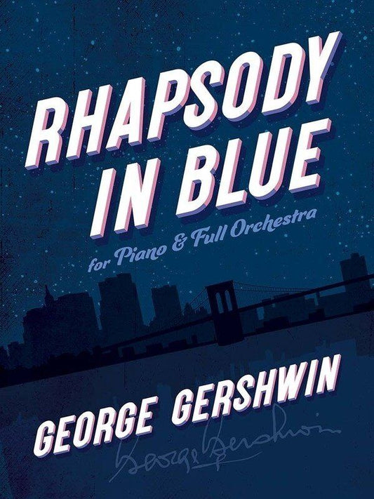 Gershwin Rhapsody in Blue Full Score - Dover Publications, 80 Pages