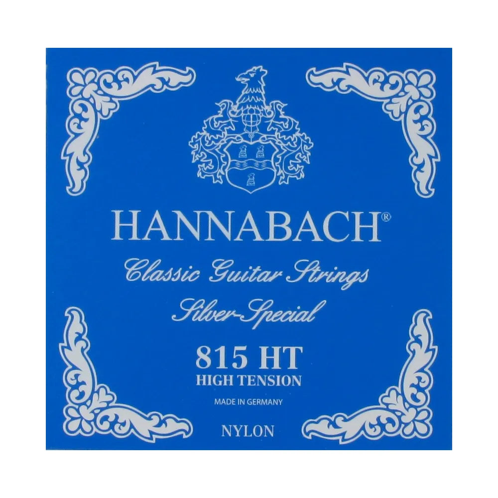 Hannabach 815HT Silver Special Set - High Tension Classical Guitar Strings