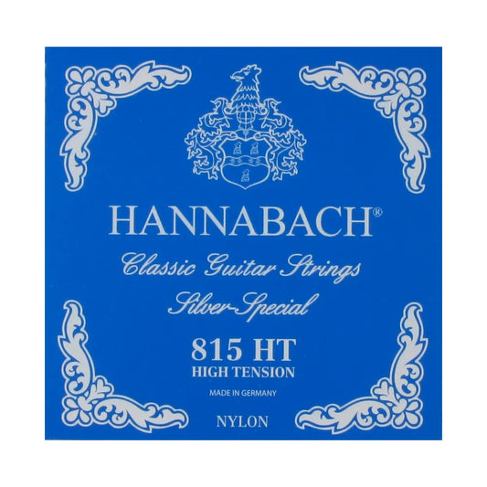 Hannabach 815HT Silver Special Set - High Tension Classical Guitar Strings