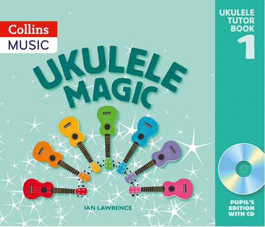 Ukulele Magic Tutor Book 1 Pupil with CD - Guitar Sheet Music