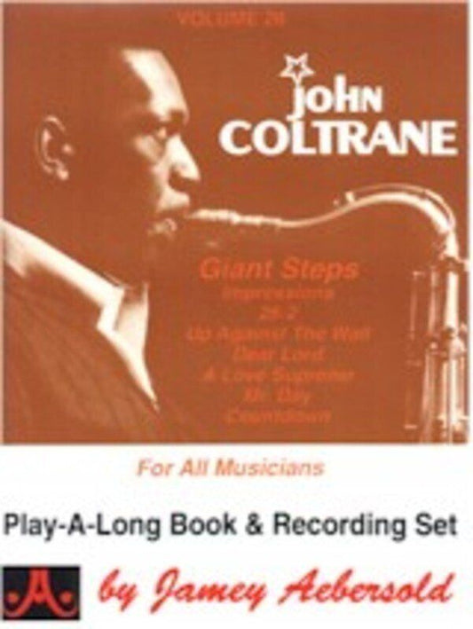 John Coltrane Volume 28 Lead Sheet - Jamey Aebersold Play-A-Long for All Instruments