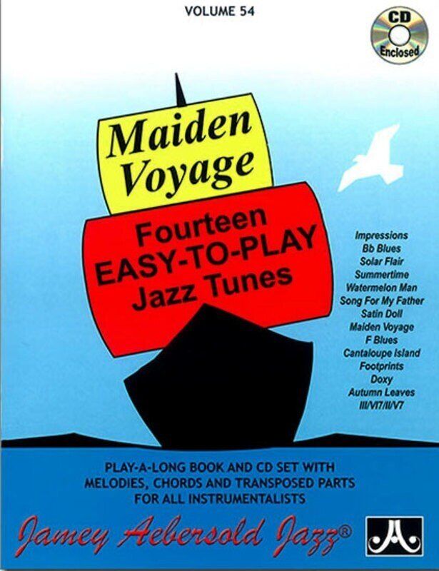 Maiden Voyage Volume 54 Lead Sheet by Jamey Aebersold Jazz for All Instruments