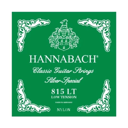 Hannabach Classical 815LT Silver Special Set - Low Tension Guitar Strings