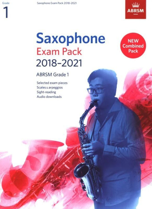 Saxophone Exam Pack 2018-2021 Grade 1 by ABRSM