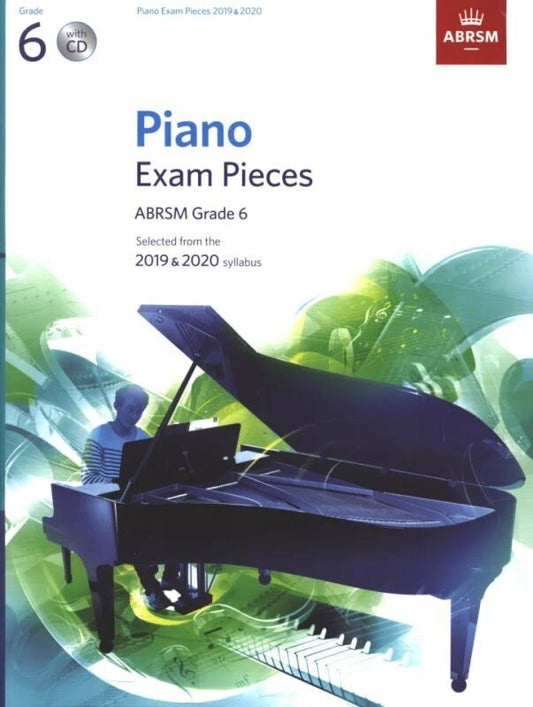 ABRSM Piano Exam Pieces 2019-2020 Grade 6 with CD