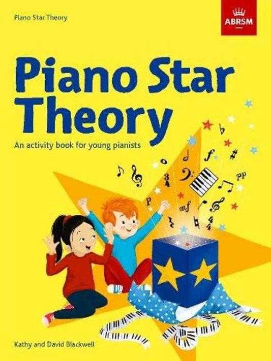 Piano Star Theory Activity Book for Beginners, 52 Pages, ABRSM, Piano Star Series