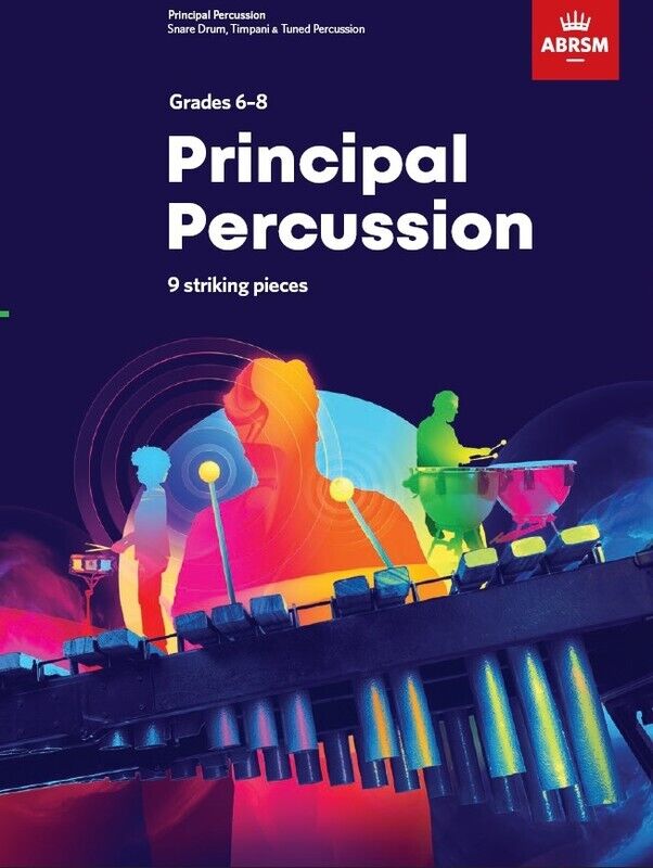 ABRSM Principal Percussion Grades 6-8 Sheet Music - 9781786012975