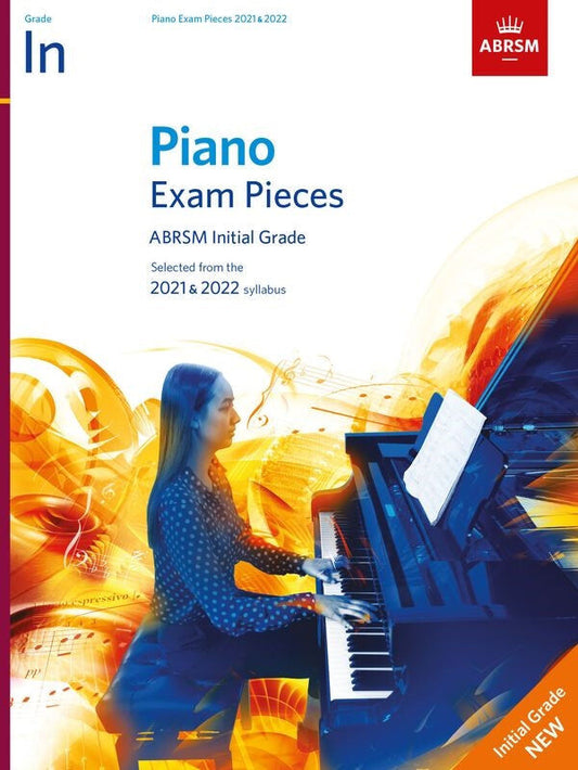 ABRSM Piano Exam Pieces Initial Grade 2021-22 Book