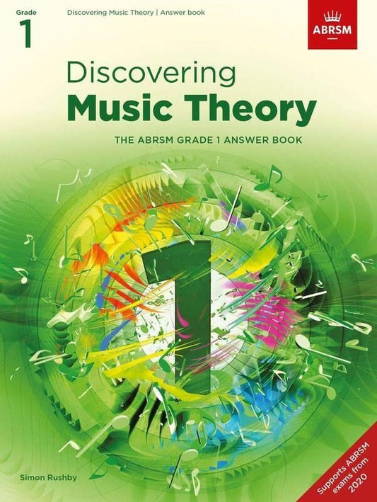ABRSM Discovering Music Theory Grade 1 Workbook and Answers