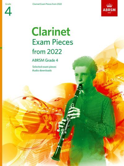 ABRSM Clarinet Exam Pieces 2022 Grade 4 Sc/Pt/OA - Nine Pieces for Practical & Performance Exams