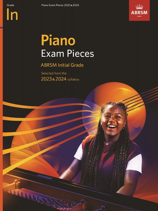 ABRSM Piano Exam Pieces Initial Grade 2023-2024 Book