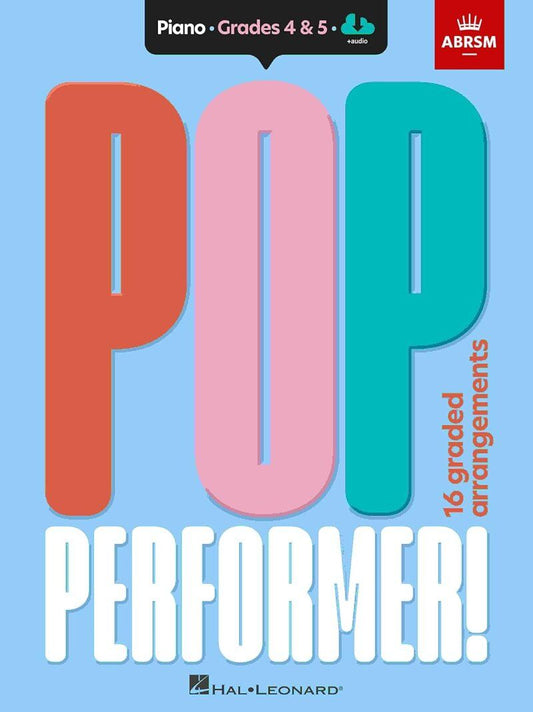 ABRSM Pop Performer! Piano Grade 4-5 Book