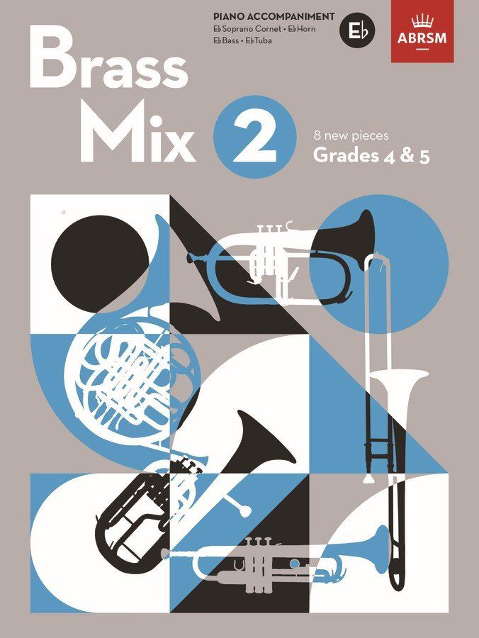 Brass Mix Book 2 - Eb Flat Piano Accompaniment for Horn