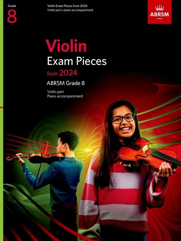 ABRSM Violin Exam Pieces from 2024, Grade 8 — Violin/Piano (ABRSM)