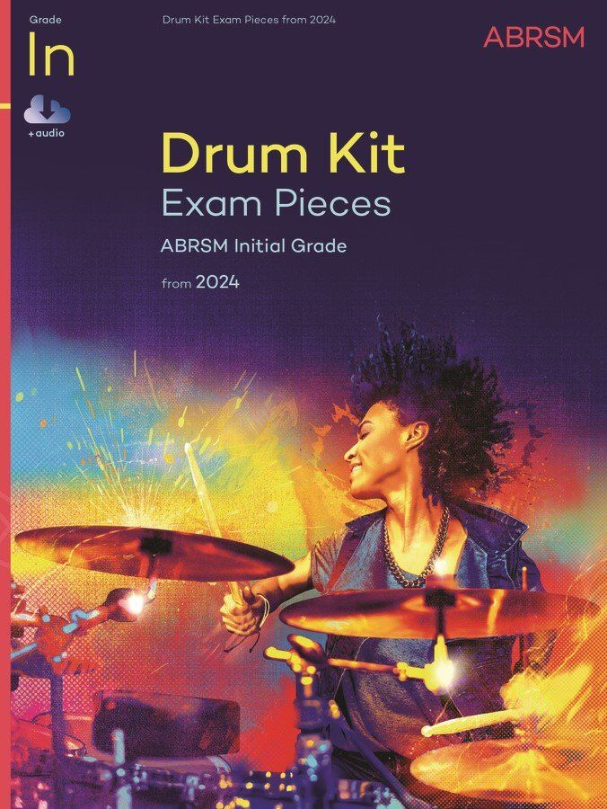 ABRSM Drum Kit Exam Pieces Initial Grade 2024
