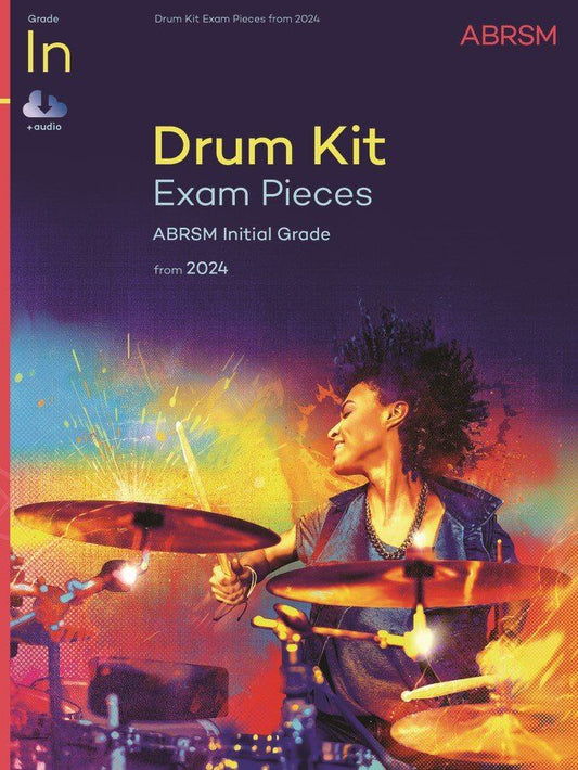ABRSM Drum Kit Exam Pieces Initial Grade 2024