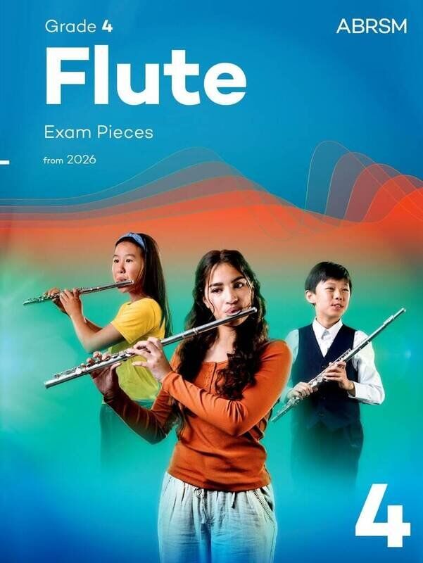 ABRSM Flute Exam Pieces Grade 4 (2026) - 48 Pages