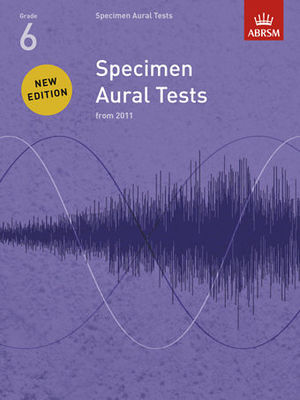 ABRSM Specimen Aural Tests Grade 6 Book