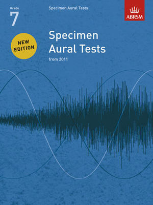 ABRSM Specimen Aural Tests Grade 7 Book