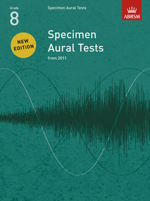 ABRSM Specimen Aural Tests Grade 8 Book