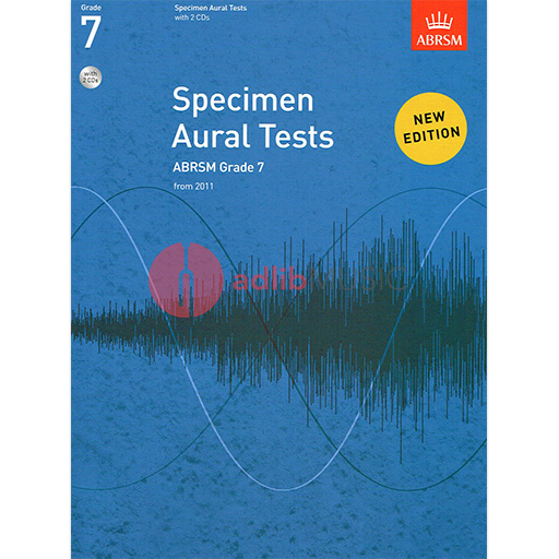 ABRSM Specimen Aural Tests Grade 7 Book with CD — view 2