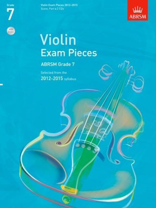 Violin Exam Pieces 2012-2015 ABRSM Grade 7 Score Part & CD