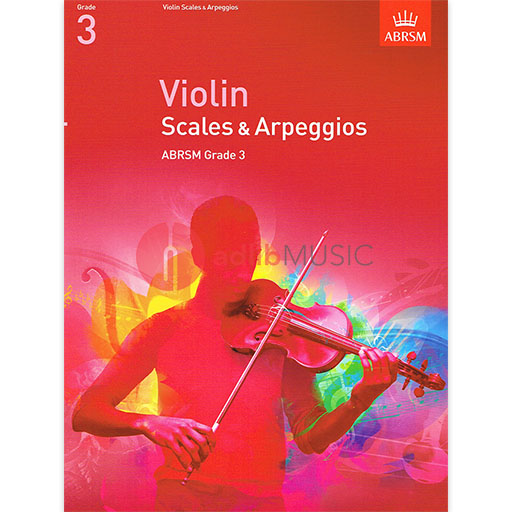 ABRSM Violin Scales & Arpeggios for Grade 3 Exam