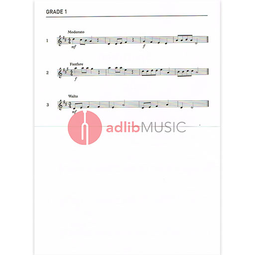 ABRSM Violin Specimen Sight-Reading Tests Grades 1-5 — view 3